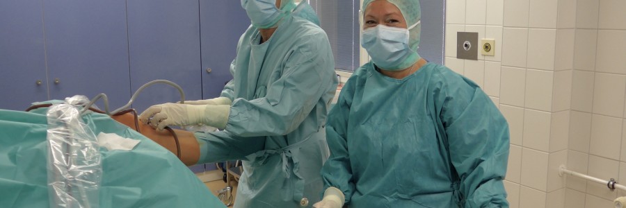 Arthroskopische Operationen am Schulter- und Kniegelenk
